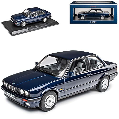 Norev B-M-W 3er E30 325i Coupe Blau Metallic 1982-1994 1/18 Modell Auto von Norev