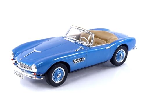 Norev - BMW 507 Cabrio - 1957-1/18, Blau von Norev