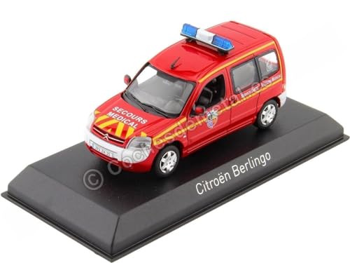 Norev - CIT Berlingo Feuerwehrmann - Medizinische Ecours - 2004-1/43 von Norev