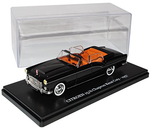 Norev Citroen 15/6 Charpon Cabrio Schwarz 1957 Rene Coty 1/43 Modell Auto von Norev B-M-W