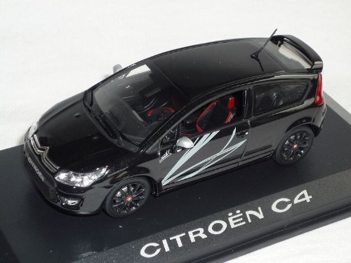 Norev Citroen C4 C 4 Coupe Schwarz by Loeb 3 TÜrer 1. Generation 2004-2010 1/43 Modell Auto Modellauto von Norev