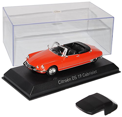 Norev Citroen DS19 Cabrio Rot mit Soft Top 1955-1968 1/43 Modell Auto von Norev B-M-W