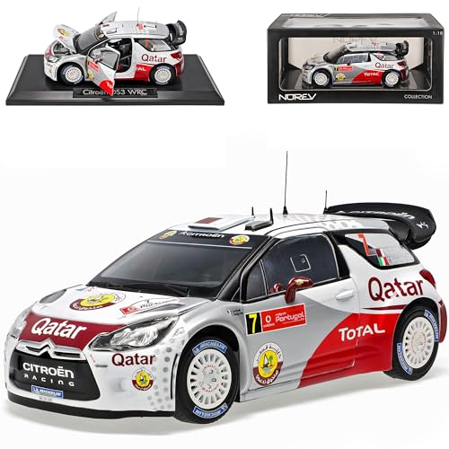 Norev Citroen DS3 WRC No 7 Al-Attiyah Portugal 2012 1/18 Modell Auto von Norev B-M-W