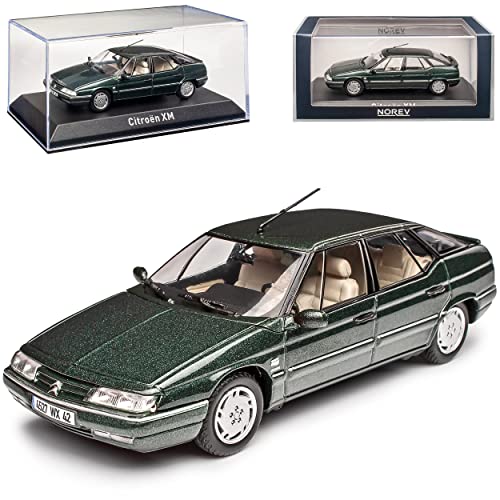 Norev Citroen XM Limousine Poseidon Grün 1989-2000 1/43 Modell Auto mit individiuellem Wunschkennzeichen von Norev B-M-W