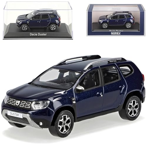 Norev Dacia Duster II Navy Blau SUV 2. Generation 2018-2024 Version bis 2022 1/43 Modell Auto von Norev