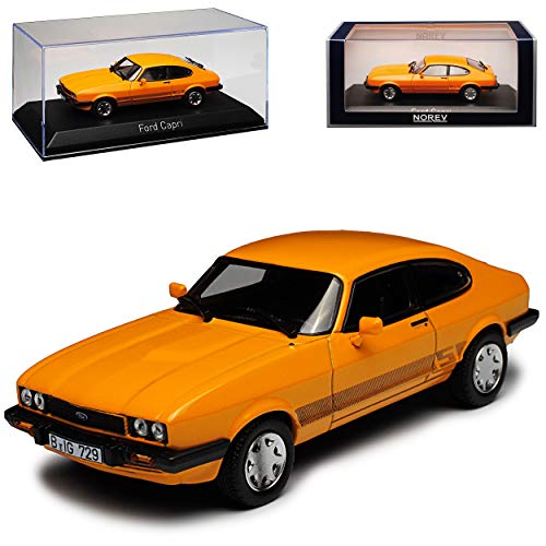 Norev Ford Capri I Coupe Orange 1. Generation 1978-1986 1/43 Modell Auto von Norev B-M-W