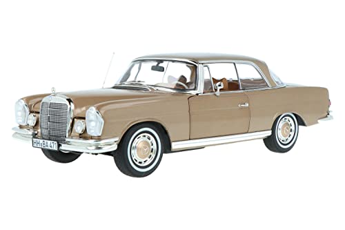 Norev Mercedes 250 SE Coupe 1969 W111 Gold metallic Modellauto 1:18 von Norev