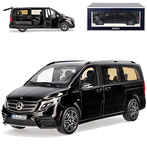 Norev Mercedes-Benz V-Klasse AMG Line V447 Schwarz 3. Generation Ab 2014 1/18 Modell Auto von Norev B-M-W