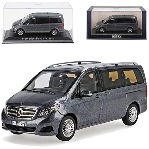 Norev Mercedes-Benz V-Klasse V447 Grau Metallic 3. Generation Ab 2014 1/43 Modell Auto von Norev