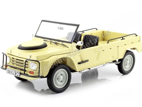 Norev 1:18 Citroen Mehari 4X4 1979 - Beige - Sammlerauto - Auto - Metall - Erwachsene von Norev