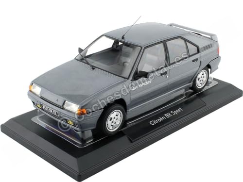 MODELLINO IN Scala COMPATIBILE Con Citroen BX Sport 1985 Fox Grey 1:18 NOREV NV181690 von Norev