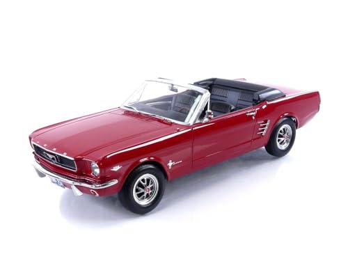 Norev 1:18 Ford Mustang Cabrio 1966 - Rot von Norev