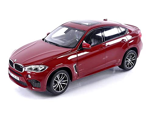 Norev NV183242 1:18 BMW X6 M 2015 Red Metallic Collectable Model, Multi von Norev