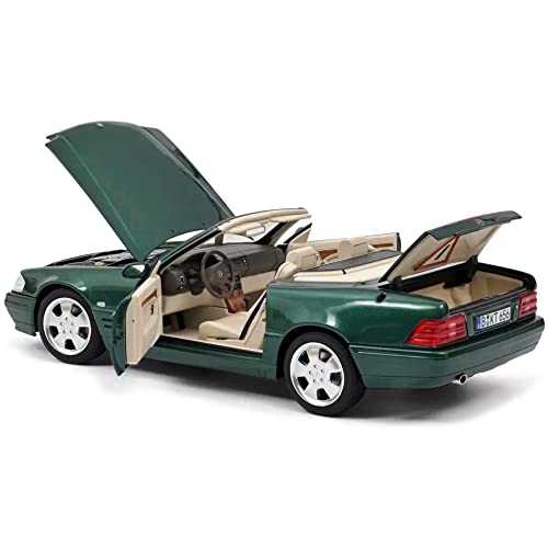 Norev NV183753 1:18 Mercedes-Benz SL 500 1999-Green Metallic Collectable Model, Multi von Norev