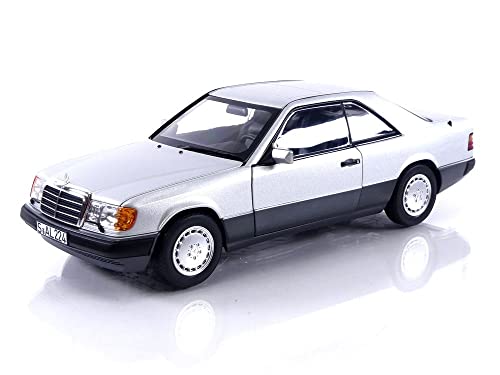 Norev NV183880 1:18 Mercedes-Benz 300 CE-24 Coupé 1990 Silber Sammelmodell, Multi von Norev