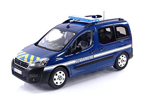 Norev NV184895 1:18 Partner 2016-Gendarmerie Blau und Gelb Abisolierung Peugeot Sammlerstück Modell, Multi von Norev