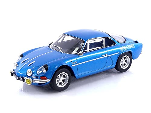 Norev NV185307 1:18 Alpine A110 1600S 1972-Blue with Side Logo Collectable Model, Multi von Norev