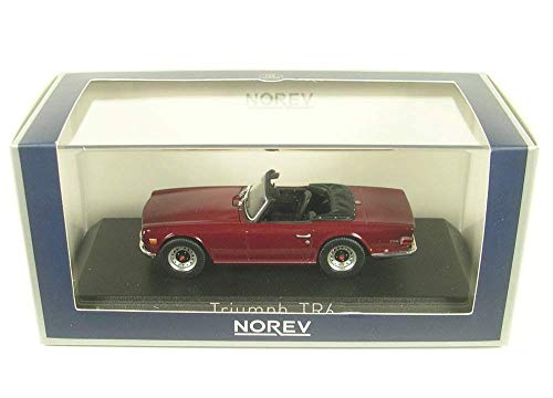 Norev NV350092 1:43 1970 Triumph TR6-Damson Red von Norev