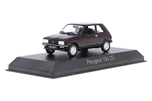 Norev Peugeot 104 ZS 1979 schwarz Modellauto 1:43 von Norev