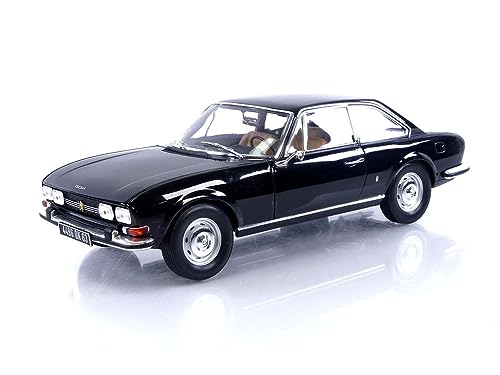 Norev - Peu 504 Coupe - 1969-1/18, Schwarz von Norev