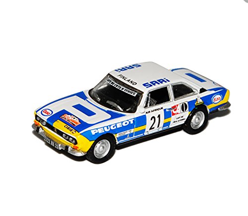 Norev Peugeot 504 Coupe Rally WM 1976 Bandama No 21 H0 1/87 Modell Auto von Norev