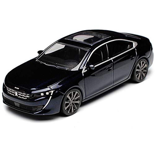 Norev Peugeot 508 II GT Limousine Dunkel Blau 2. Generation Ab 2018 1/64 Modell Auto von Norev B-M-W