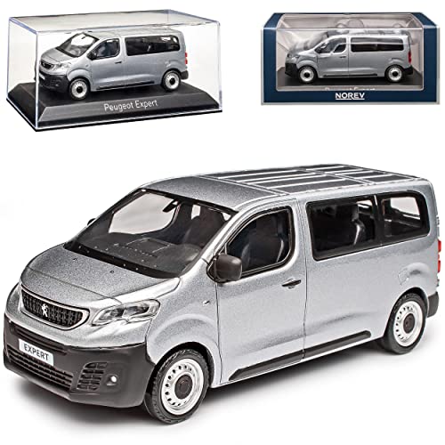 Norev Peugeot Expert Personen Transporter Silber Grau 3. Generation Ab 2016 1/43 Modell Auto mit individiuellem Wunschkennzeichen Norev Peugeot Expert Personen Transporter Silber Grau 3. Generation Ab 2016 1/43 Modell Auto mit individiuellem Wunschkennzeichen von Norev