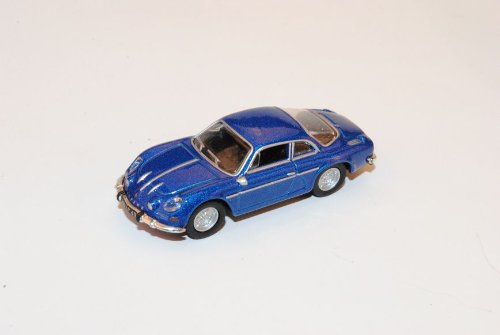 Norev Renautl Alpine A110 Rallye Coupe Blau 1973 H0 1/87 Modell Auto mit individiuellem Wunschkennzeichen von Norev