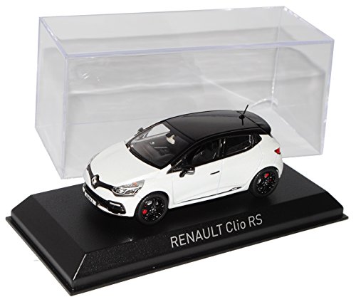 Norev Renautl Clio RS IV X98 Weiss 5 Türer 4. Generation Ab 2012 1/43 Modell Auto mit individiuellem Wunschkennzeichen von Norev B-M-W