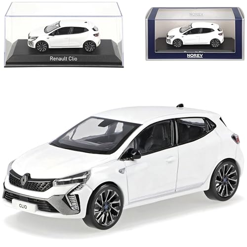 Norev Renautl Clio V Esprit Arktis Weiss 5. Generation Modell Ab 2019 Version ab Facelift 2023 1/43 Modell Auto Norev Renautl Clio V Esprit Arktis Weiss 5. Generation Modell Ab 2019 Version ab Facelift 2023 1/43 Modell Auto von Norev
