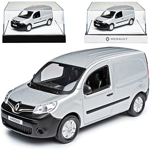 Norev Renautl Kangoo Typ W Kasten Transporter Silber 2. Generation 2008-2021 Version Ab Facelift 2013 1/43 Modell Auto mit individiuellem Wunschkennzeichen von Norev B-M-W