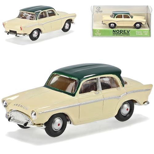 NOREV Simca Aronde P60 P 60 Beige GrÜnes Dach 1/87 Modellauto Model Auto von NOREV