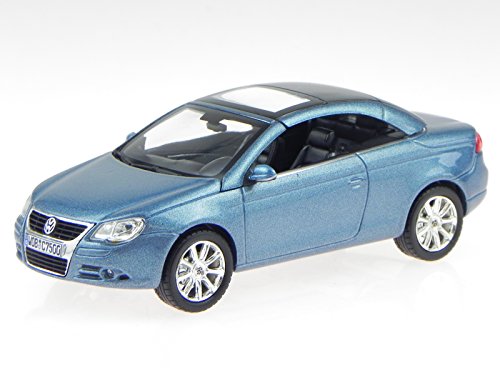 VW Eos 2006 hellblau metallic Modellauto Norev 1:43 von Norev