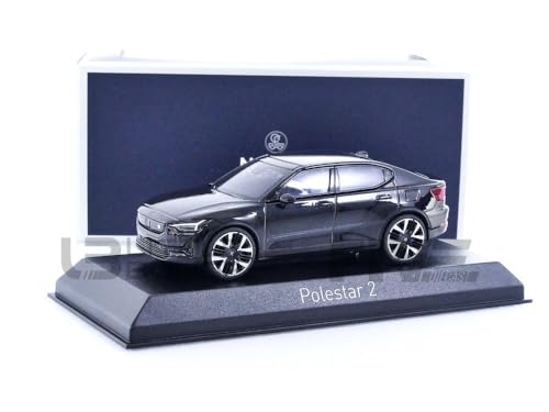 Norev Volvo Polestar 2 Space Schwarz Modell ab 2020 Version ab Facelift 2024 1/43 Modell Auto von Norev