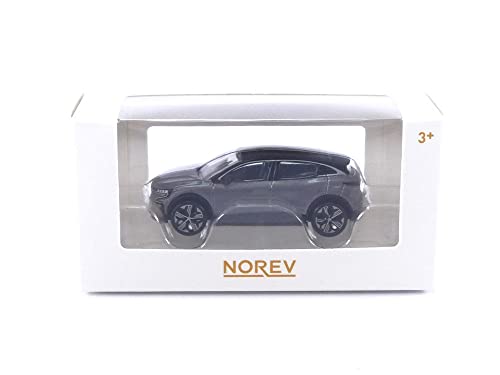 Renault Megane E-Tech 100% Electric 2022 Shadow Grey & Black 1:64 von Norev