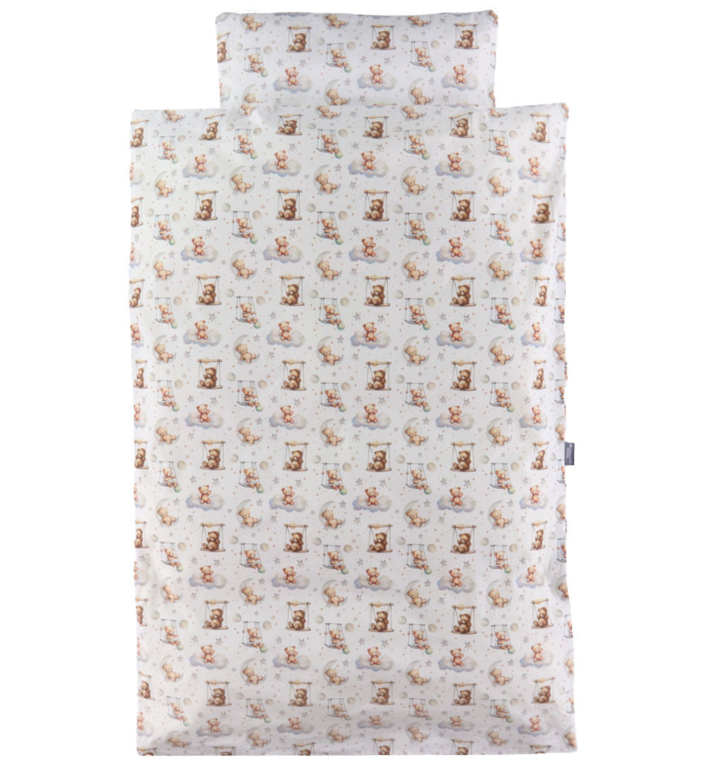 Nørgaard Madsens Bettwäsche - Baby - Weiß m. Kuscheltier On Scha - Nørgaard Madsens - Baby - Bettwäsche - Baby Nørgaard Madsens Bettwäsche - Baby - Weiß m. Kuscheltier On Scha - Nørgaard Madsens - Baby - Bettwäsche - Baby von Nørgaard Madsens