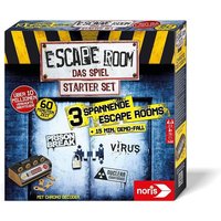 Noris 606102034 - Escape Room Das Spiel Starter Set, 3 spannende Escape Rooms von Simba Toys GmbH & Co.KG