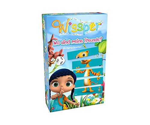 Noris 606094232 - Wissper - Wo sind Meine Freunde, Kinderspiel von Noris