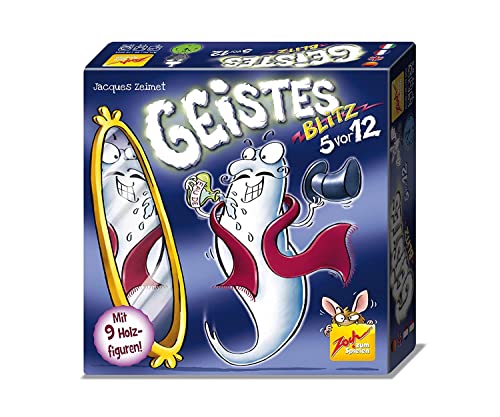 Zoch 601105054 Geistesblitz 5 vor 12 - Das Karten- und Reaktionsspiel der Extraklasse mit neuen Regeln - EIN Must-Have für alle Geistesblitzfans, ab 8 Jahren von Zoch zum Spielen