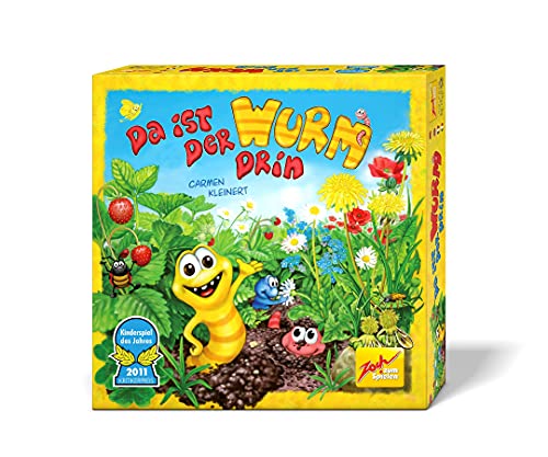 Zoch 601132100 Da ist der Wurm drin, Kinderspiel des Jahres 2011, kinderleichtes und gewitztes Würfel und Beobachtungsspiel, ab 4 Jahren von zoch