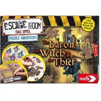 NORIS 606101976 Escape Room Das Spiel Puzzle Abenteuer - The Baron, The Witch & The Thief von Noris