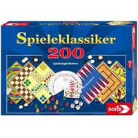 NORIS 606111687 Spieleklassiker - 200 Spielmöglichkeiten von Noris