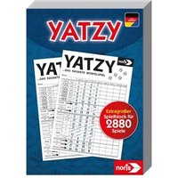 NORIS 606194320 Yatzy - extra großer Spielblock von Noris