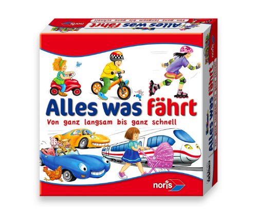 Noris 606010097 - Alles was fährt, Kinderspiel von Noris