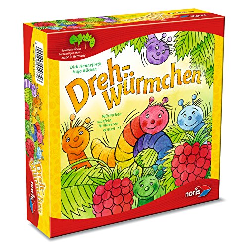 Noris 606011074 - Drehwürmchen, Kinderspiel von Noris