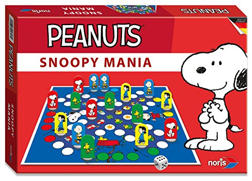 Noris 606011317 - Peanuts-Snoopy Mania, Kinderspiel von Noris