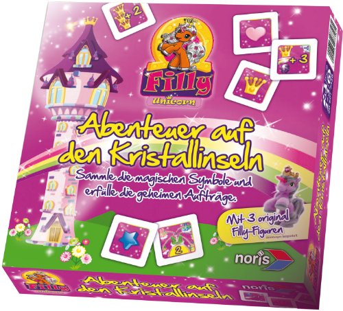 Noris 606017358 - Filly Unicorn, Abenteuer auf den Kristallinseln, Kinderspiel Noris 606017358 - Filly Unicorn, Abenteuer auf den Kristallinseln, Kinderspiel von Noris