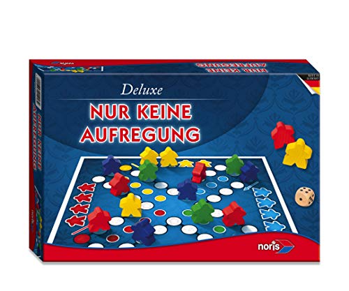 Noris 606101416 - Deluxe Nur Keine Aufregung, Spieleklassiker von Noris