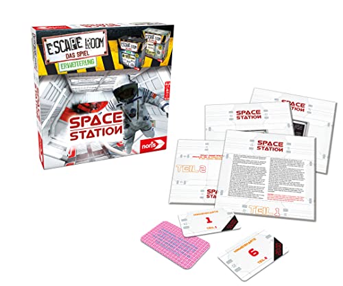 Noris 606101642 - Escape Room Erweiterung Space Station - Familien und Gesellschaftsspiel für Erwachsene - Nur mit dem Chrono Decoder spielbar - ab 16 Jahren Noris 606101642 - Escape Room Erweiterung Space Station - Familien und Gesellschaftsspiel für Erwachsene - Nur mit dem Chrono Decoder spielbar - ab 16 Jahren von Noris