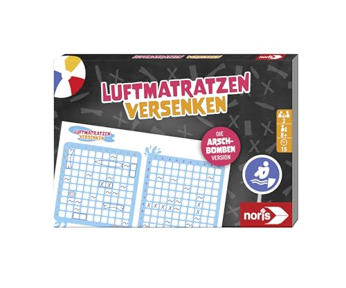 Noris 606192092 Luftmatrazen versenken - Spielblock von Noris